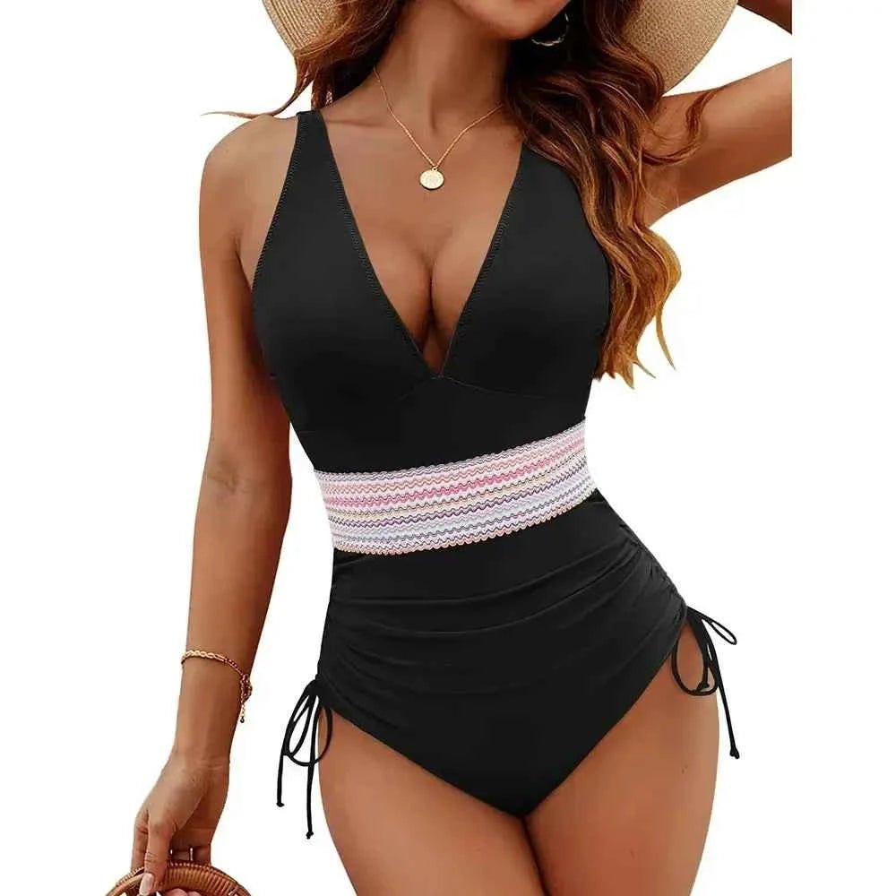 Vibrant High - Waisted Bikini Set for Confident Beachwear - FemSx
