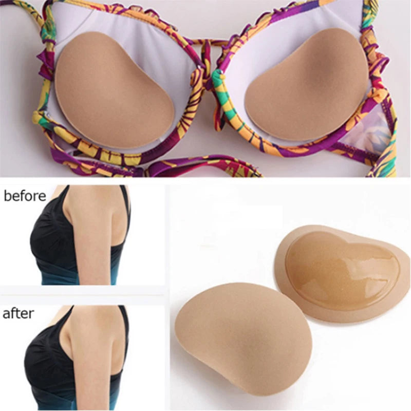 Enhance Your Curves with Invisible Push-Up Bra Pads – Strapless, Backless, and Perfect for Any Occasion